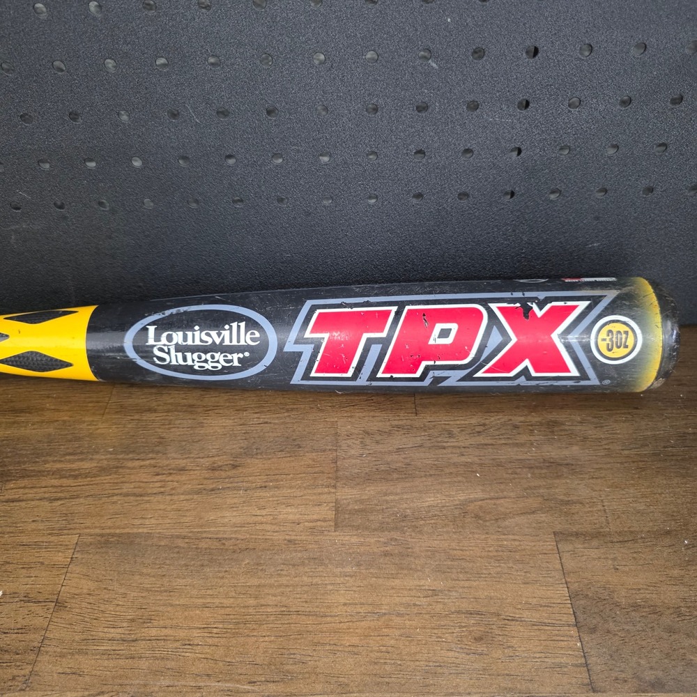 Louisville Slugger TPX Exogrid Baseball Bat 31in 28oz Black Yellow CB9X